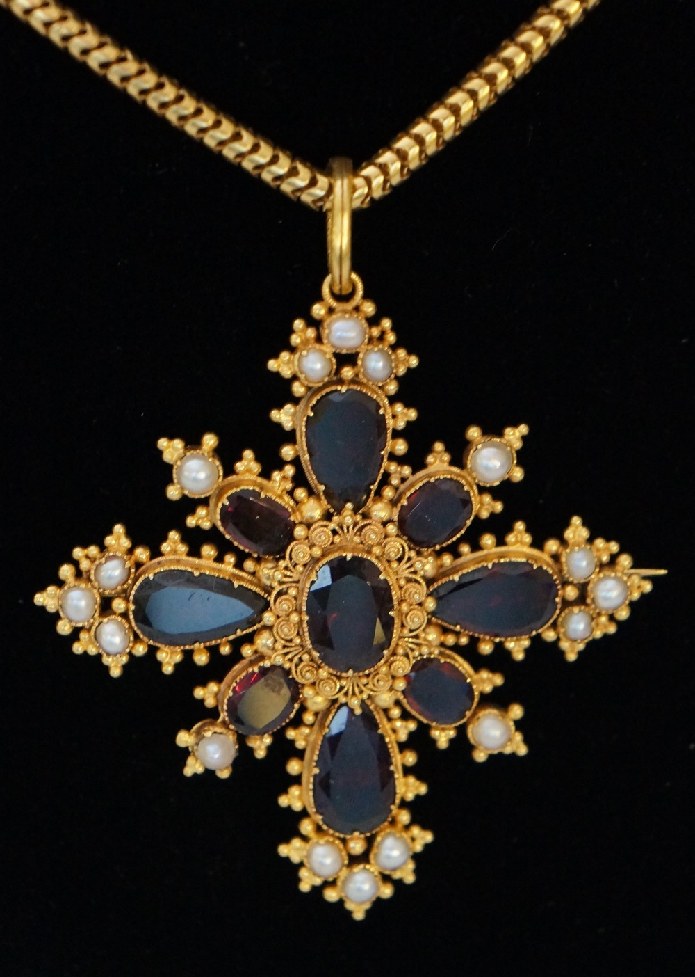 A Victorian gold demi-parure, - Image 4 of 4