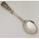 Scottish Provincial - a Celtic Revival style jam spoon, maker's mark Alexander Ritchie of Iona,