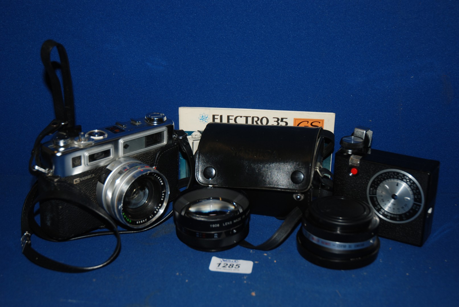 A Yashica Electro 35 GS Range Finder Cam