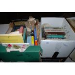 Two boxes of books, Inside Story etc.,