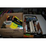 Two boxes of books PC's for Dummies and