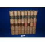 Eight volumes - ''The Greville Memoirs'' - a journal of the reigns of King George lV,