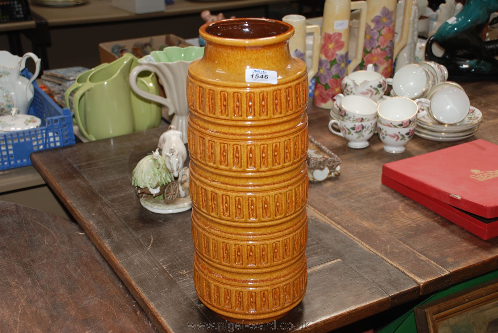 A West German Vase, 16'' high