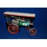 A Mamod Steam Tractor 7" tall, 10" long