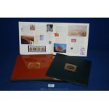 Two albums in boxed covers containing Royal Mail Special Stamps, 1987-1990