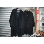 Two British Rail Overcoats