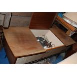 A Pye Stereophonic Black Box Radiogram  (collectors item)