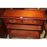 A reproduction Mahogany finished Georgian style Cabinet,