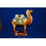 A foreign made figure of a Camel, 12" tall
