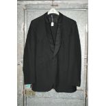 A black Dinner Suit by Boss (Turo, Finland) - jacket size approx 38'' chest, trousers approx 36''