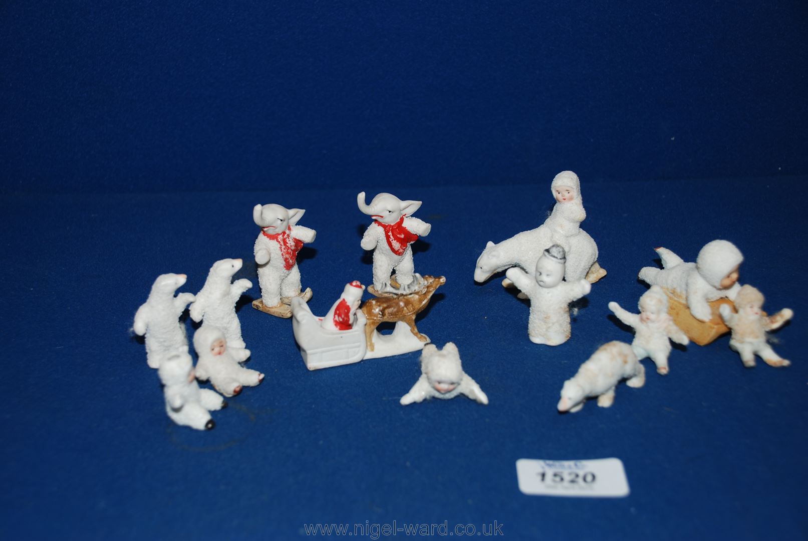 A good quantity of Victorian Christmas cake Decorations