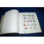 A French Stamp Album with many European Stamps