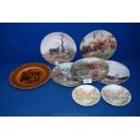 Five Wedgwood Display Plates from the Farm Year series etc.
