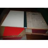 Four large Volumes of bound Newspapers including The Weekly Mail Jan - June 1938, Weekly Mail 1949,