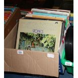 Box of L.P's - Neil Diamond, etc.