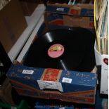 Box of 78's - HMV, etc.