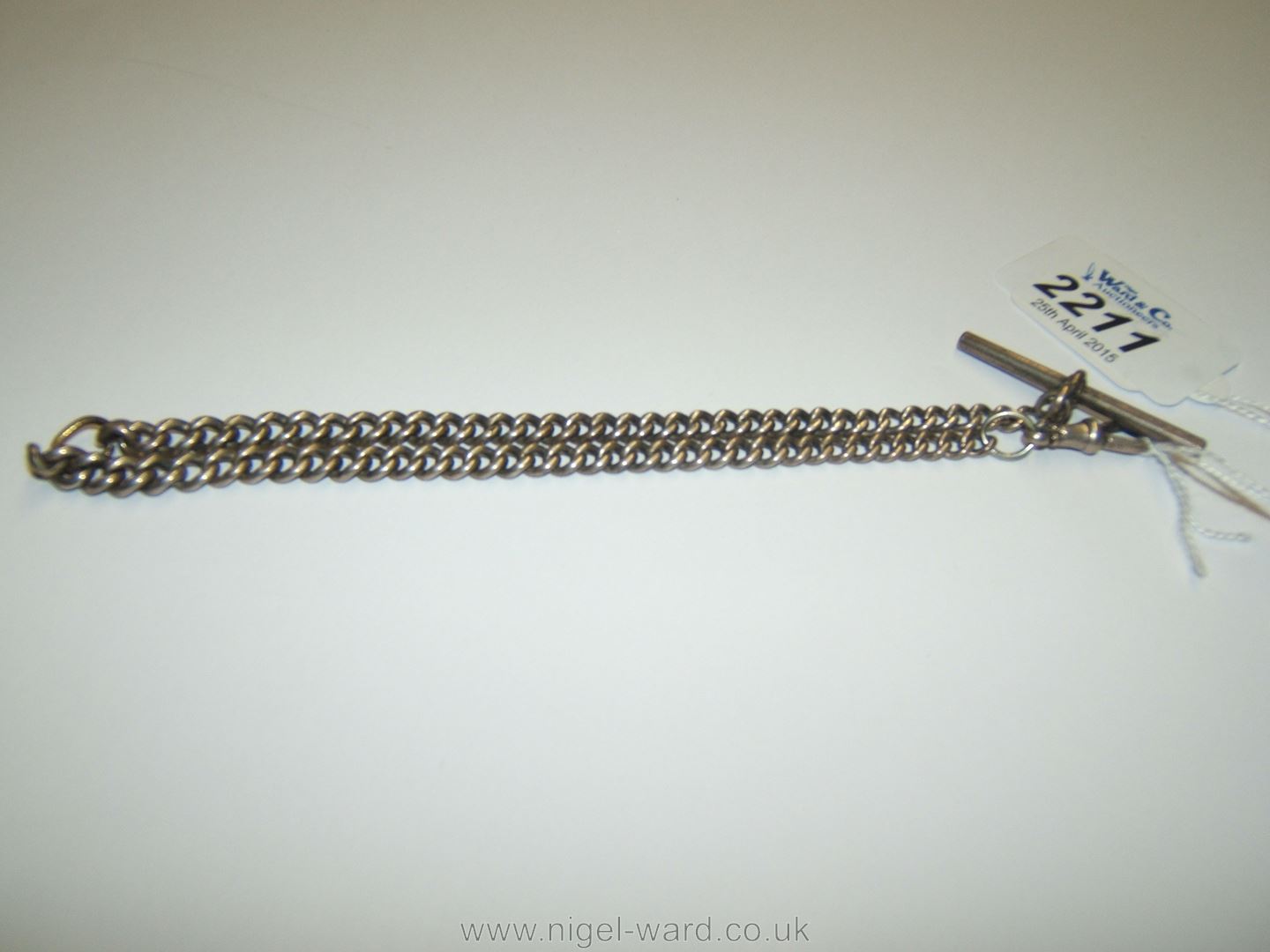 A Silver Watch Chain