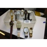 Miscellaneous Wristwatches including Timex, Rotary, copy of Rolex, etc.