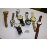 A quantity of watches including Ben Sherman, Wrangler, Sekonda, etc.,