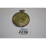 A Gold plated Pocket Watch by Grosvenor