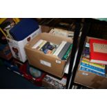 Box of Books - Mysteries of the Past, Woodhouse, etc.