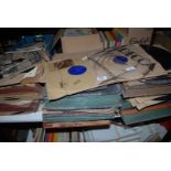 A quantity of old records, Decca, HMV, classical etc.