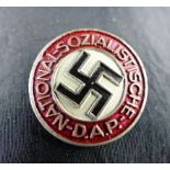 WWII National Socialist badge by RZM. M1/103 to reverse.