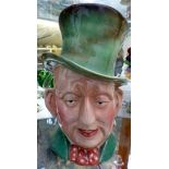 Large Beswick Mr Micawber character jug