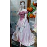 Coalport Figurine of the Year Sarah. First quality