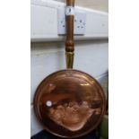 Copper bed warmer