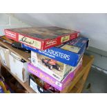 Three boxed vintage Waddingtons childs board games including Cluedo and a remote control Venus II