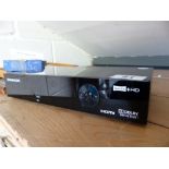 SagemCom Freeview+ HD box with receipt showing £180 RRP ~ cables and receipt in office