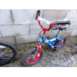 Childs The Amazing Spiderman bicycle