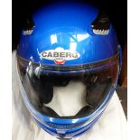 Blue Caberg Helmets motorcycle helmet