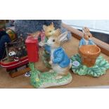 Three Border fine art Beatrix Potter figures