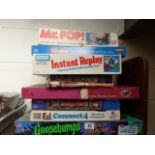 Quantity of vintage boxed childs board games including Labyrinth