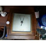 Oak framed and glazed vintage barometer