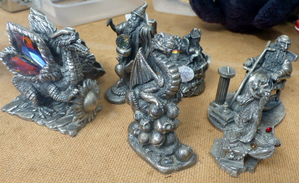 Quantity of metal figures in Myth and Magic theme by Mark Locker