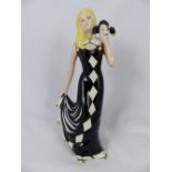 Lorna Bailey 'Izabella' figurine, limited edition 24/40, H 25cm