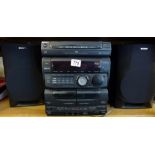 Sony Hifi 881 system with speakers