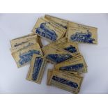 Turf cigarettes, British Railway Locomotive cards printed in blue onto card. Forty five cards