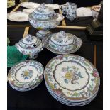 Quantity of CMS Ironstone dinnerware