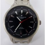 Jeff Banks gents stainless steel quartz watch