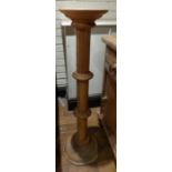 Pine plant stand, H 97cm