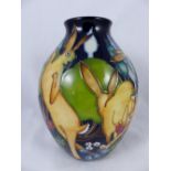 Moorcroft limited edition 4/15 of Fighting Hares RRP £765
