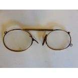 Vintage Pez Nez spectacles, tested as gold