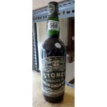 Bottle of Stones Green Ginger wine