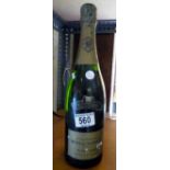 Bottle of 1976 unopened Bollinger Champagne