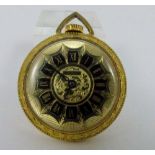 Gold plated Ingersoll ladies fob watch