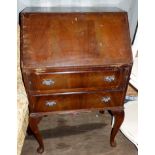 Small two drawer bureau